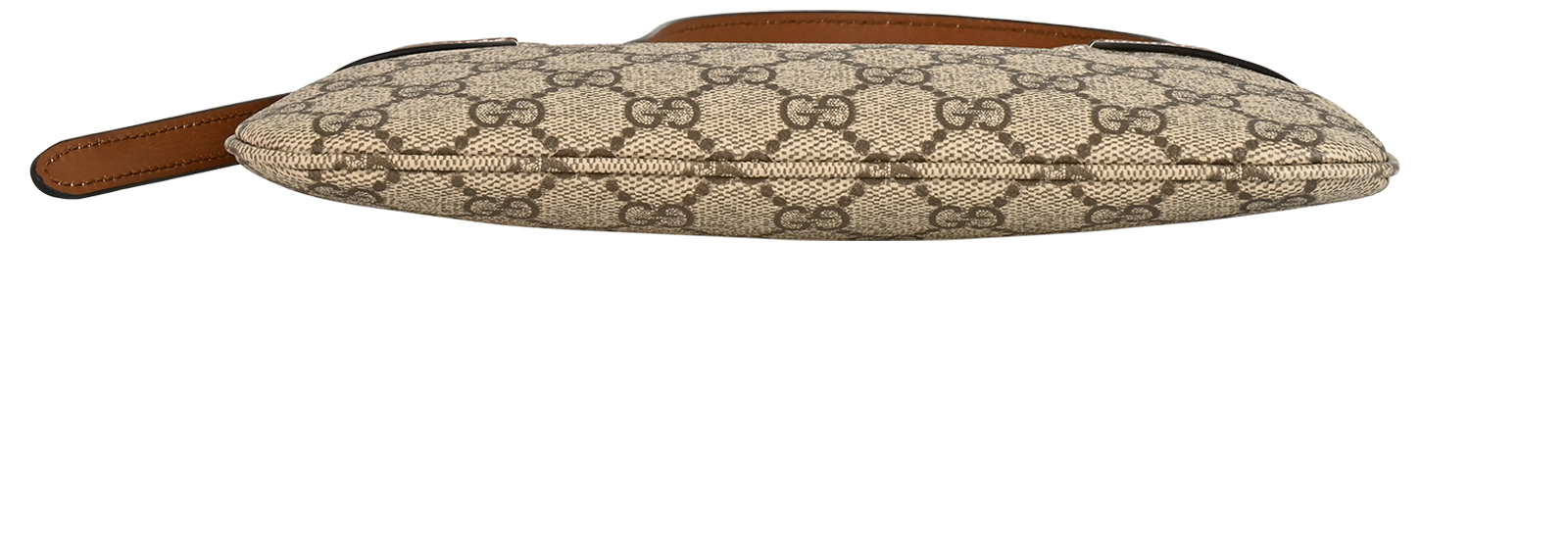 GG Small Shoulder Bag, &pound;720, Handbags, Brown, Canvas/Leather, Top view